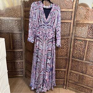 Etro Maxi Dress 42 10 US